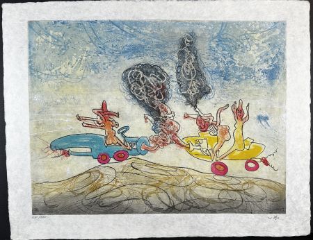 彫版 Matta - Les Oh! Tomobiles Plate 5