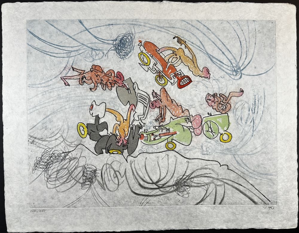 彫版 Matta - Les Oh! Tomobiles Plate 6