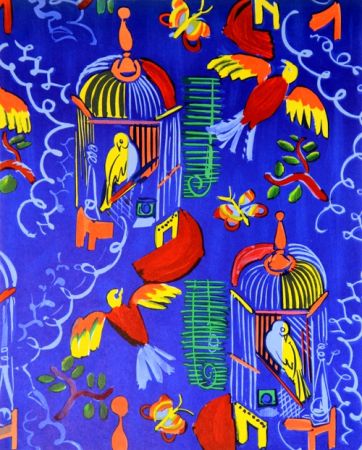 リトグラフ Dufy - Les Oiseaux