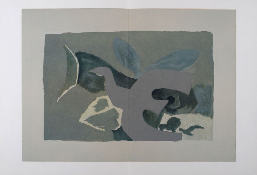 リトグラフ Braque - Les Oiseaux #I, 1967