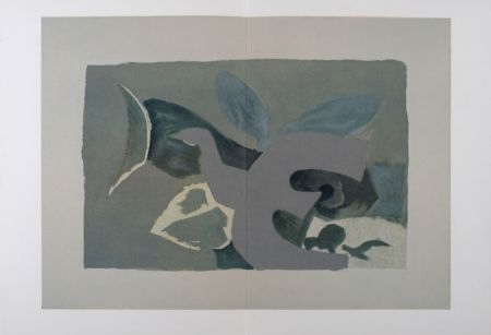 リトグラフ Braque - Les Oiseaux #I, 1967