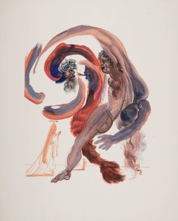 木版 Dali - Les Paresseux, 1963