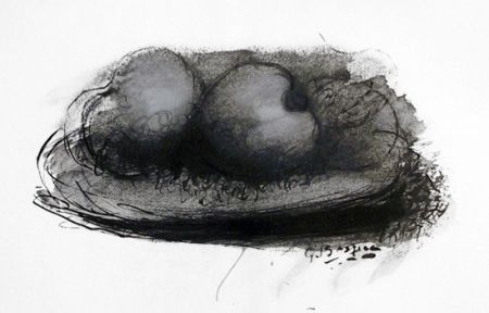 リトグラフ Braque -  Les Pommes