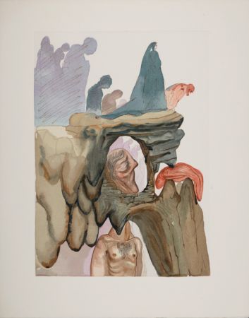 木版 Dali - Les Prévaricateurs, 1963