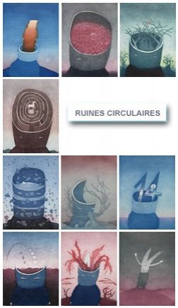エッチングと　アクチアント Folon - Les Ruines Circulaires - The Circular Ruins (complet suite)