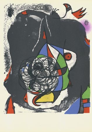 リトグラフ Miró - Les révolutions scéniques du XXe siècle II