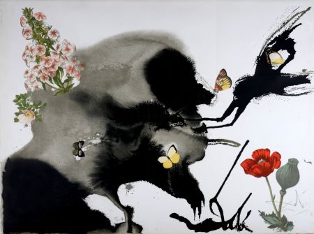 リトグラフ Dali - Les Saisons : Autumn, 1972 - Hand-signed
