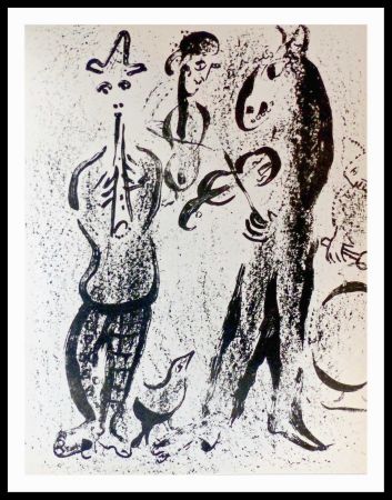 リトグラフ Chagall - LES SALTIMBANQUES