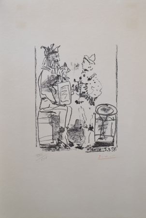 リトグラフ Picasso - Les Saltmbanque (B855)
