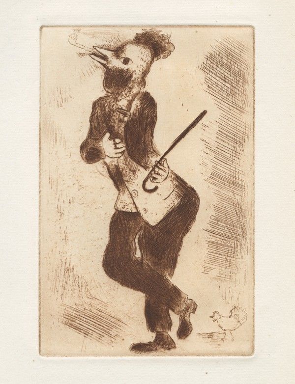 彫版 Chagall - Les Sept péchés capitaux (The Seven Deadly Sins),