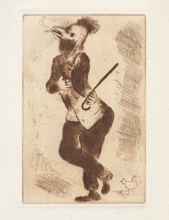 彫版 Chagall - Les Sept péchés capitaux (The Seven Deadly Sins),