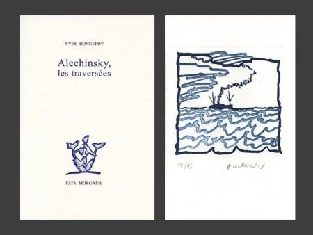 挿絵入り本 Alechinsky - Les Traversées