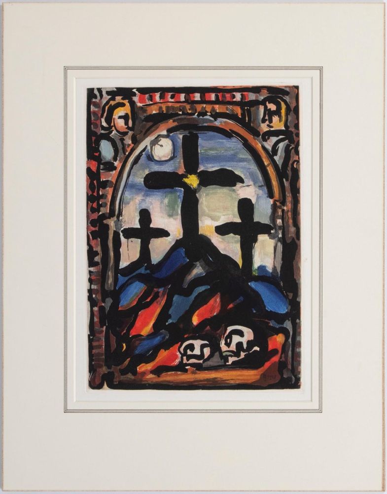アクチアント Rouault - Les tres croix