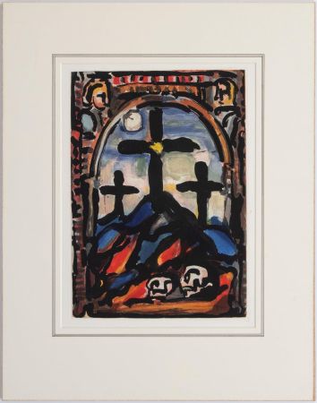 アクチアント Rouault - Les tres croix