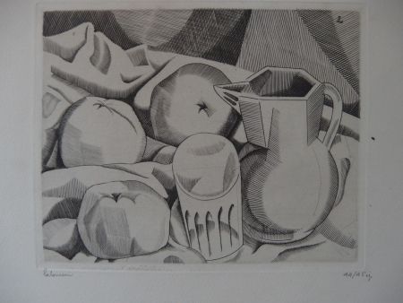 彫版 Laboureur - Les trois pommes