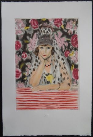 エッチングと　アクチアント Matisse - L'espagnole