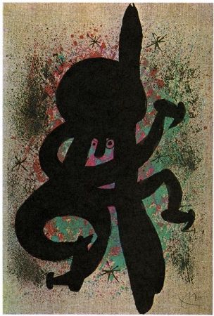 リトグラフ Miró - L'esquimo fiévreux / The feverish eskimo