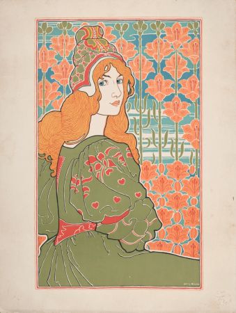 リトグラフ Rhead - L'Estampe Moderne : Jane, 1897