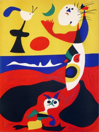 ステンシル Miró - L’Ete (D. 1310)
