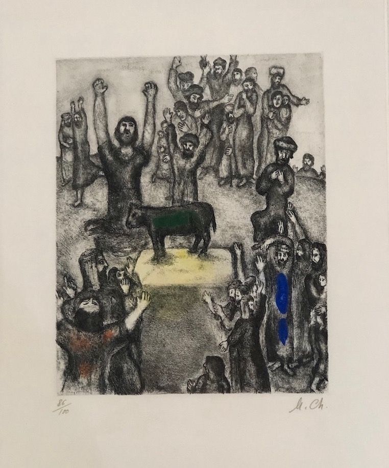 エッチングと　アクチアント Chagall - LeVeau d' Or