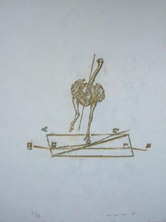 リトグラフ Ernst - Lewis Carroll's Wunderhorn 17