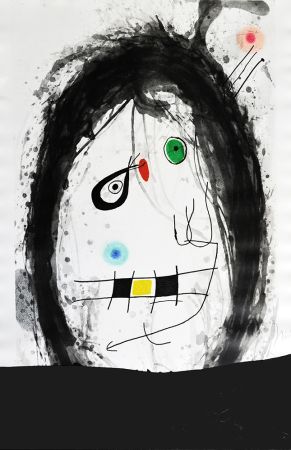 彫版 Miró - L´exilé noir