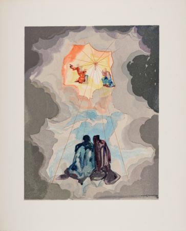 木版 Dali - L'Extase de Dante, 1963