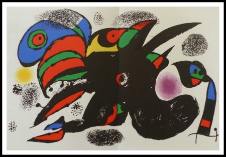 リトグラフ Miró - L'extrême origine 
