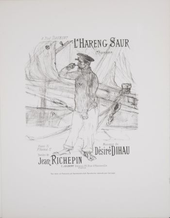 リトグラフ Toulouse-Lautrec - L'Hareng Saur, 1895
