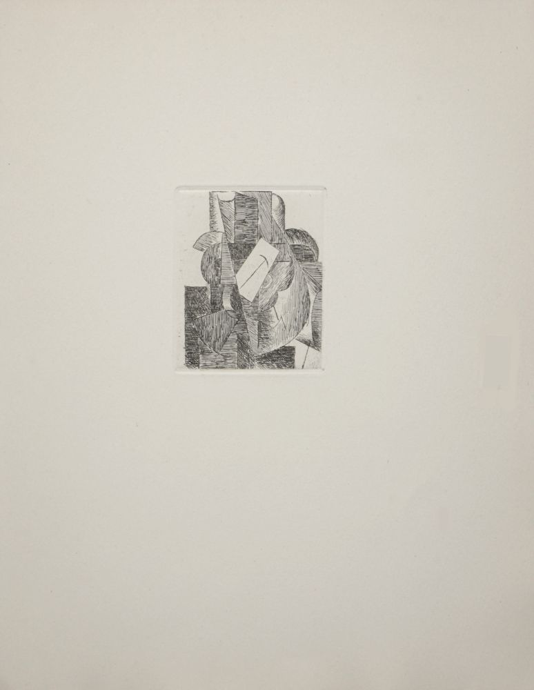 彫版 Picasso - L'Homme au chapeau, 1947