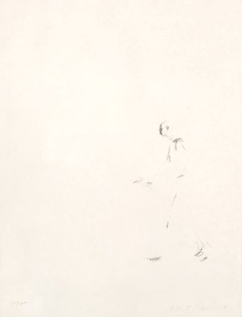 リトグラフ Giacometti - L'Homme qui marche