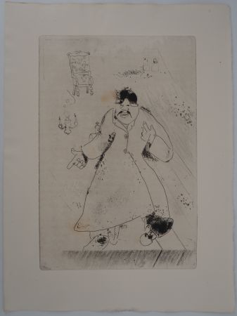 彫版 Chagall - L'hôte (L'intendant)