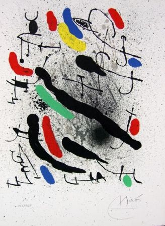 リトグラフ Miró - LIBERTÉ DES LIBERTÉS (Libro)