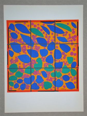 リトグラフ Matisse (After) - Lierre en fleur, 1953