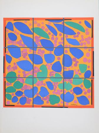 リトグラフ Matisse (After) - Lierre en fleur, 1958