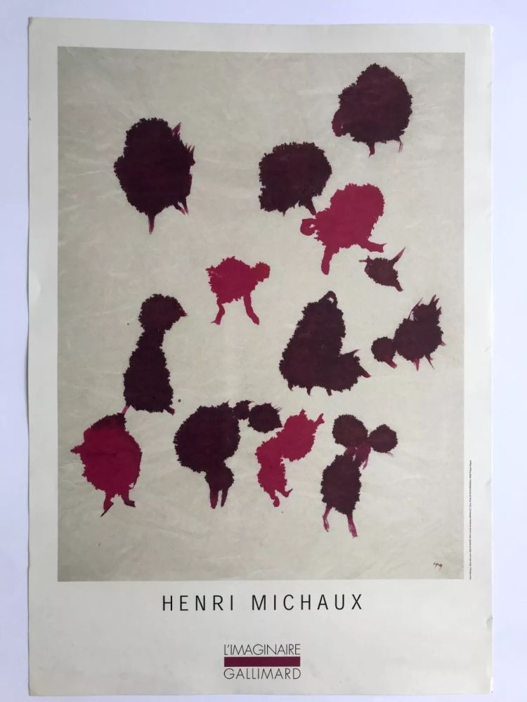 掲示 Michaux - L'Imaginaire / Gallimard