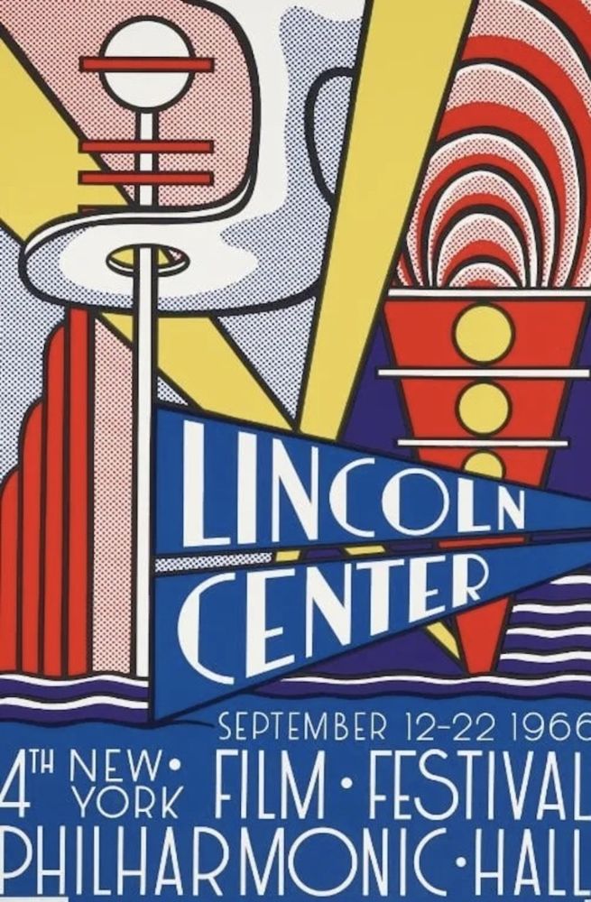 多数の Lichtenstein - Lincoln Center (Poster)