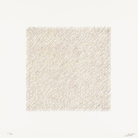 リトグラフ Lewitt - Lines of One Inch in Four Directions and All Combinations 06 (70120)