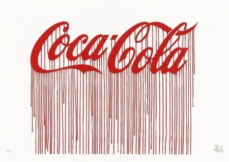 シルクスクリーン Zevs - Liquidated Coca-Cola