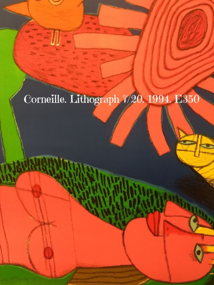 リトグラフ Corneille - Lithograph 7/200