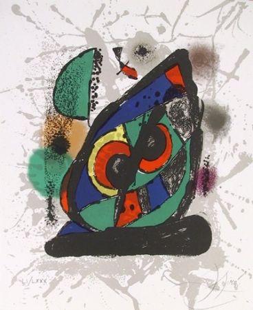 リトグラフ Miró - Lithograph IV
