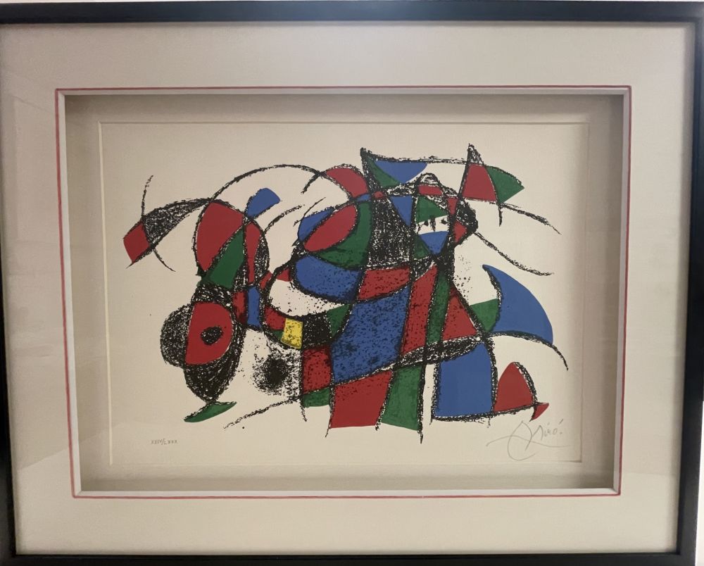 リトグラフ Miró - Lithographe