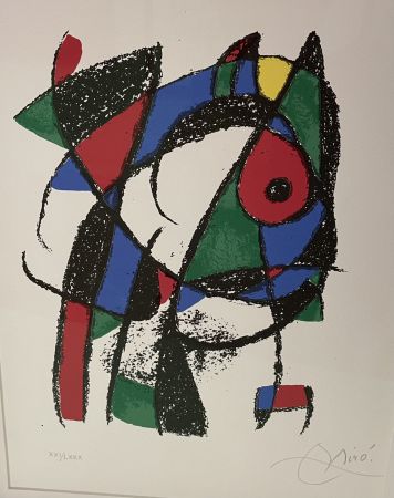 リトグラフ Miró - Lithographe