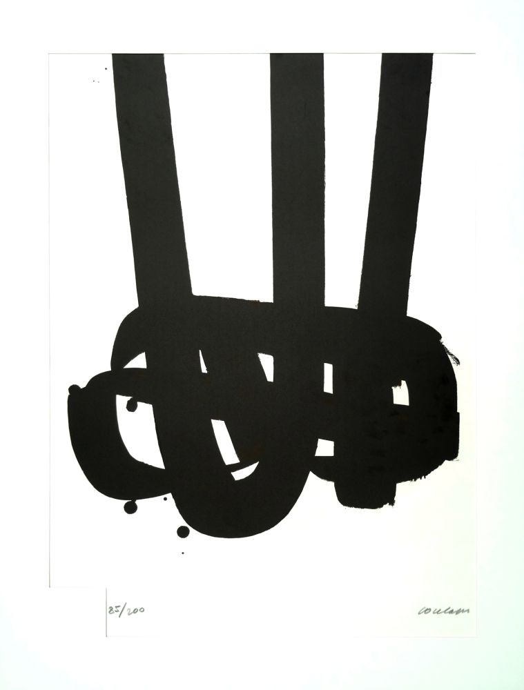 リトグラフ Soulages - Lithographie 29