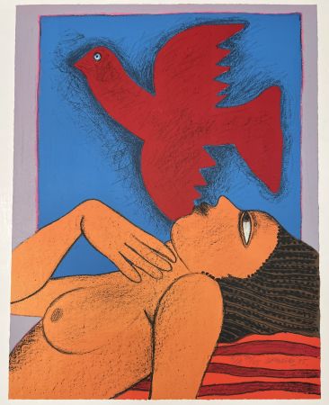 リトグラフ Corneille - Lithographie Evasion 1995 E/A