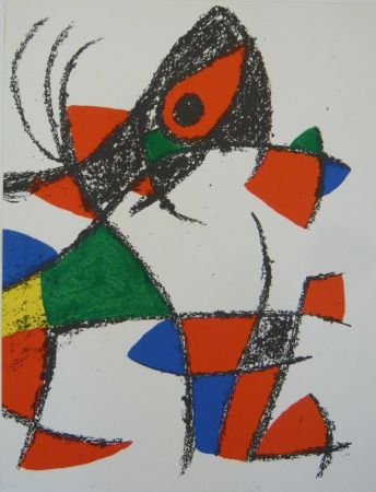 写真 Miró - Lithographie II Miro lithographe II