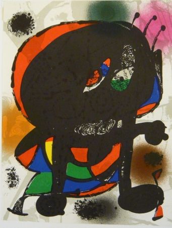 リトグラフ Miró - Lithographie  III From Miro Lithograph III