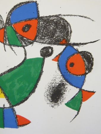 リトグラフ Miró - Lithographie III M35iro Lithographe II