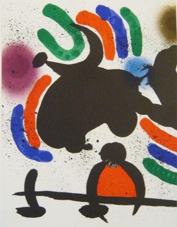 リトグラフ Miró - Lithographie  IV  Miro Lithographe I
