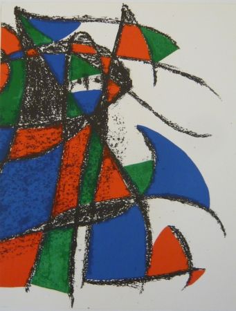 リトグラフ Miró - Lithographie  IV  Miro Lithographe II